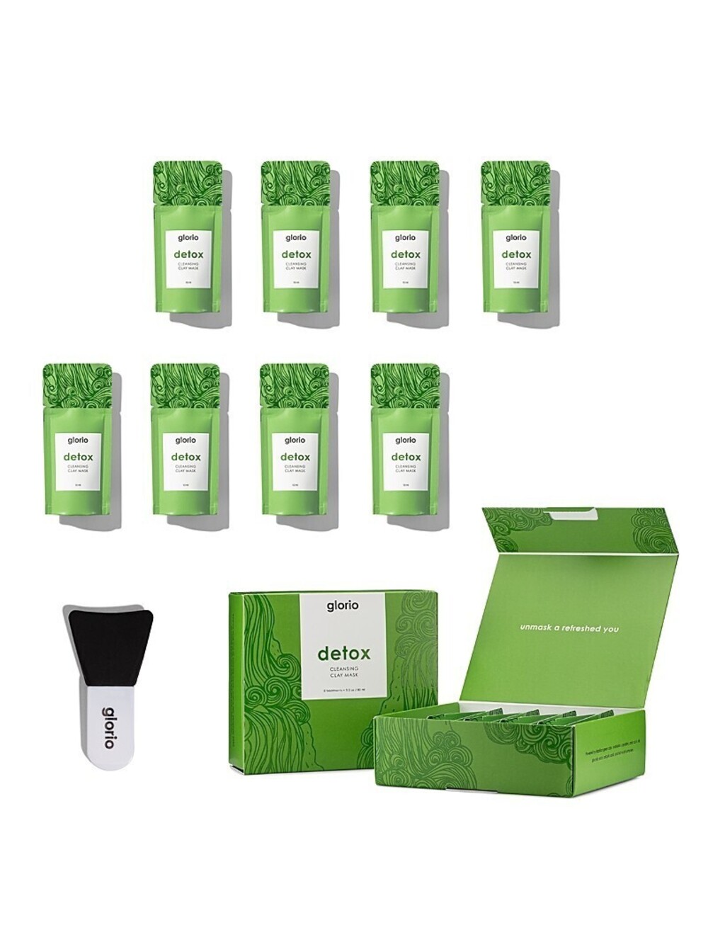 Glorio Detox Cleansing Clay Mask Box Set